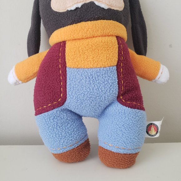 Disneyland Resort Disney Parks Fleece Goofy Plush Stuffy 13" Rare NEEDS SEWN - Picture 10 of 12